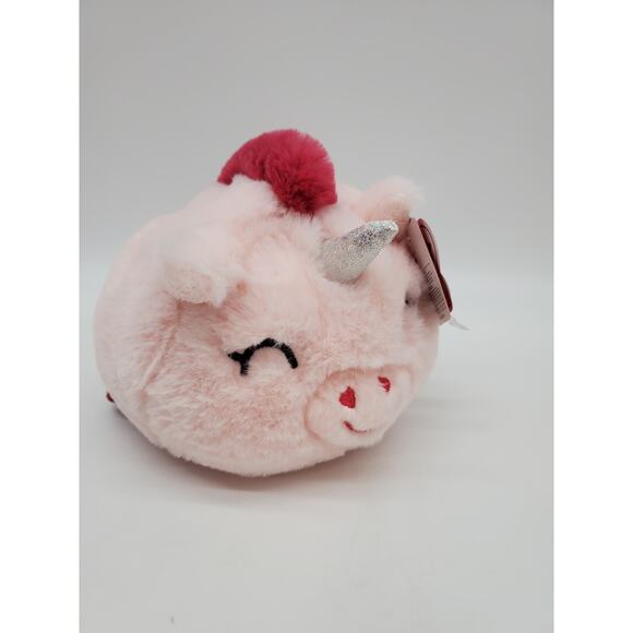 Reversable Plush - Angel and Devil Pig - 6" by Aurora - Picture 1 of 6